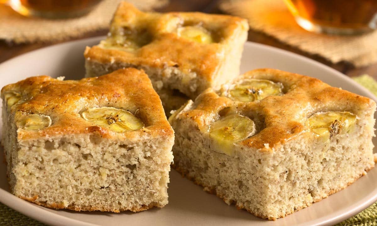 Bolo De Banana Canela No Liquidificador